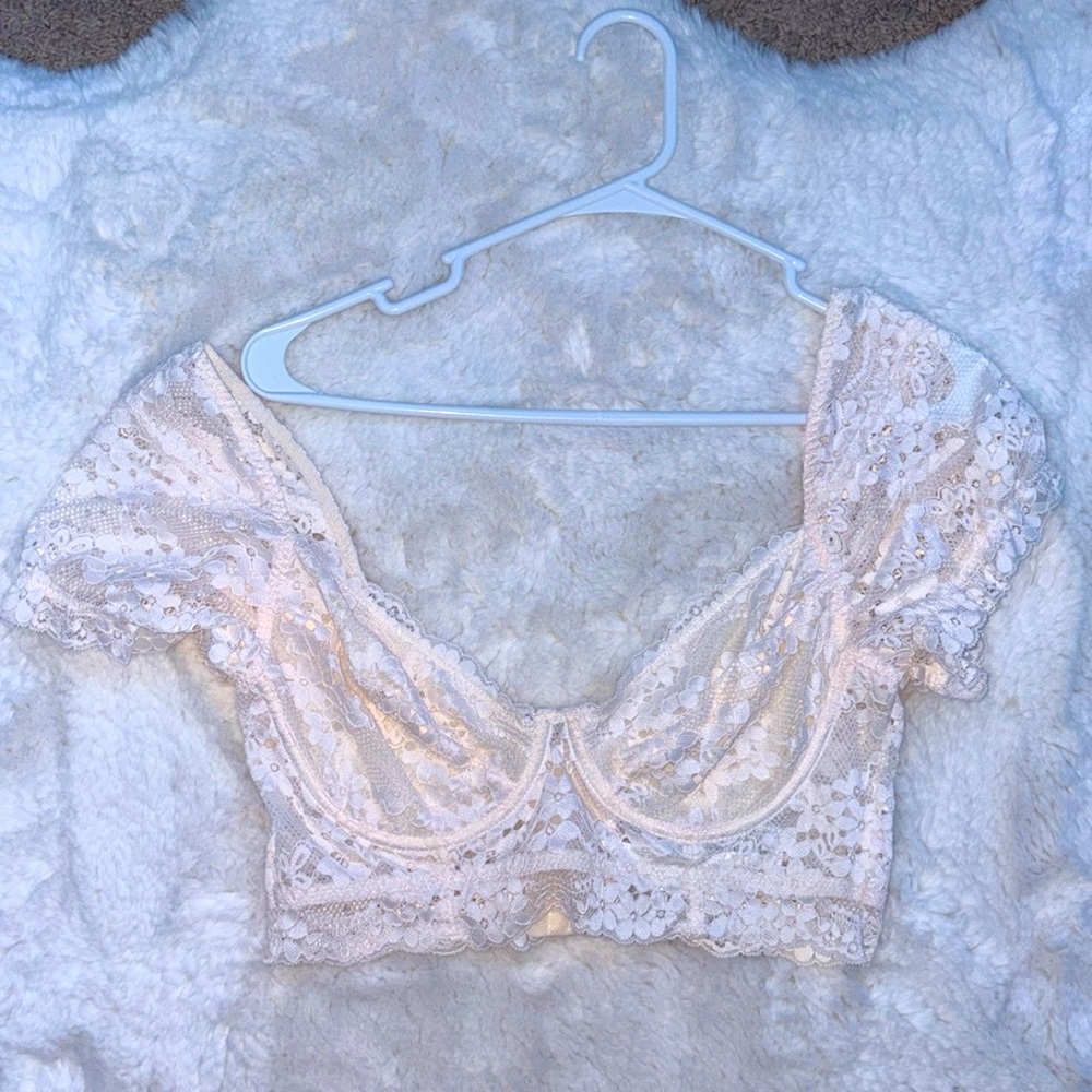Corset lace top